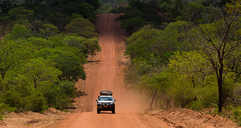 Itseajettavia safarimatkoja Namibiassa Reittiohjelma Cross Border