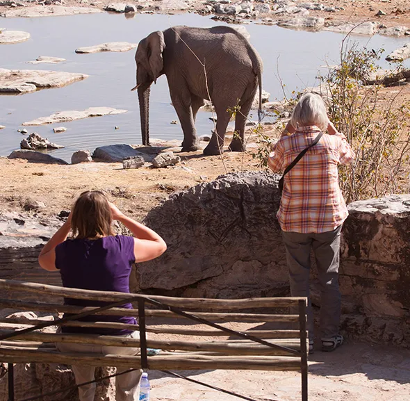 Itseajettavia safarimatkoja Namibiassa Reittiohjelma All Round