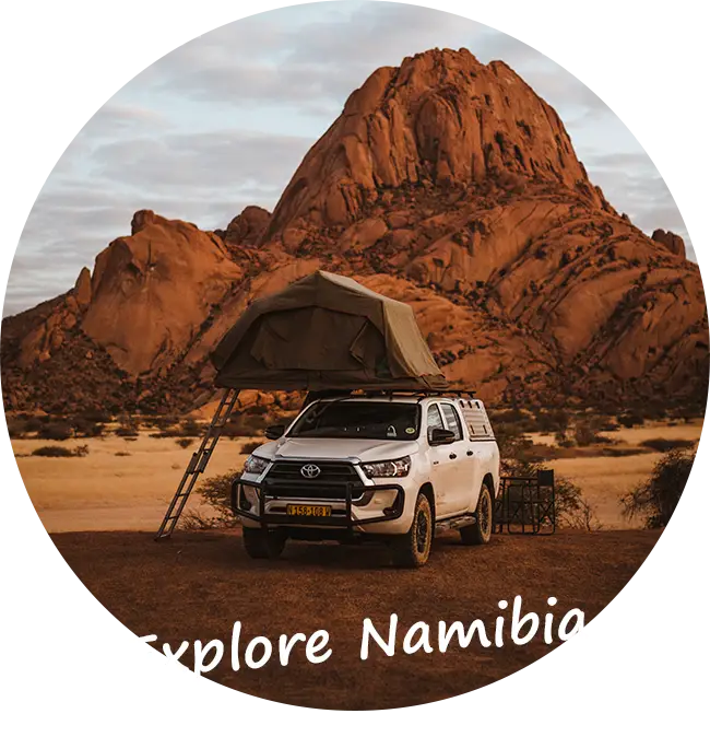 Kuinka maksaa 4×4 auton vuokraaminen ja safarimatka halki Namibian.
