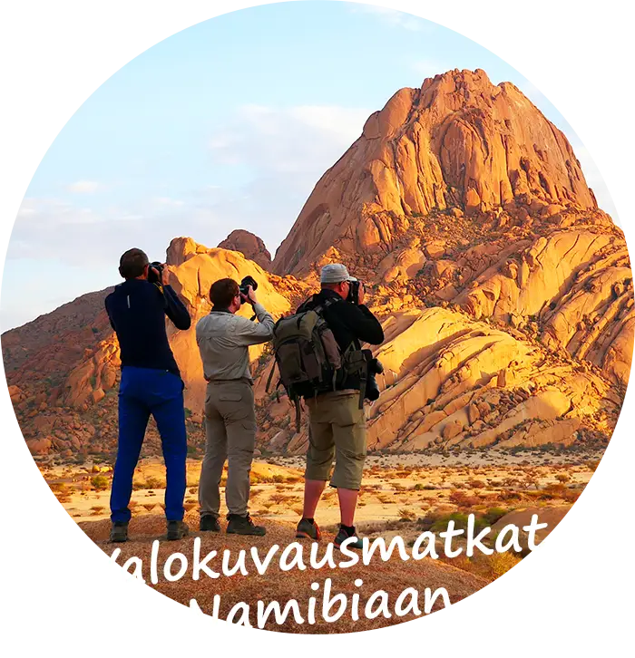 Valokuvausmatkat kauniissa Namibiassa