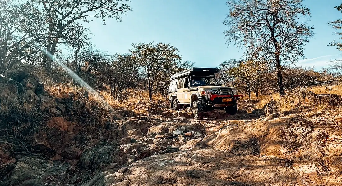 Namibia Opastetut Off-Road-Matka Kaokolandiin ja Skeleton Coastille