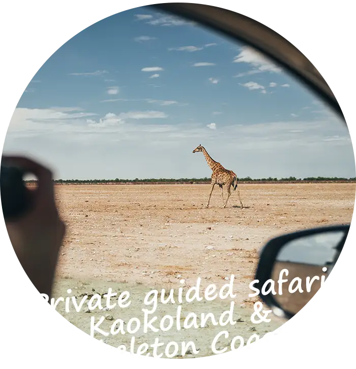 Opastetut Off-Road-Matka Kaokolandiin ja Skeleton Coastille